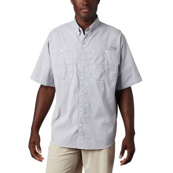 Columbia PFG Super Tamiami Short Sleeve, Camisa Negros Para Hombre | 137560-OUD